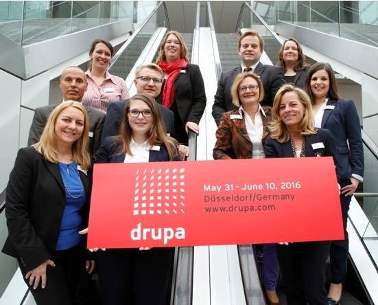 2016 Drupa Printing Exhibition v Německu